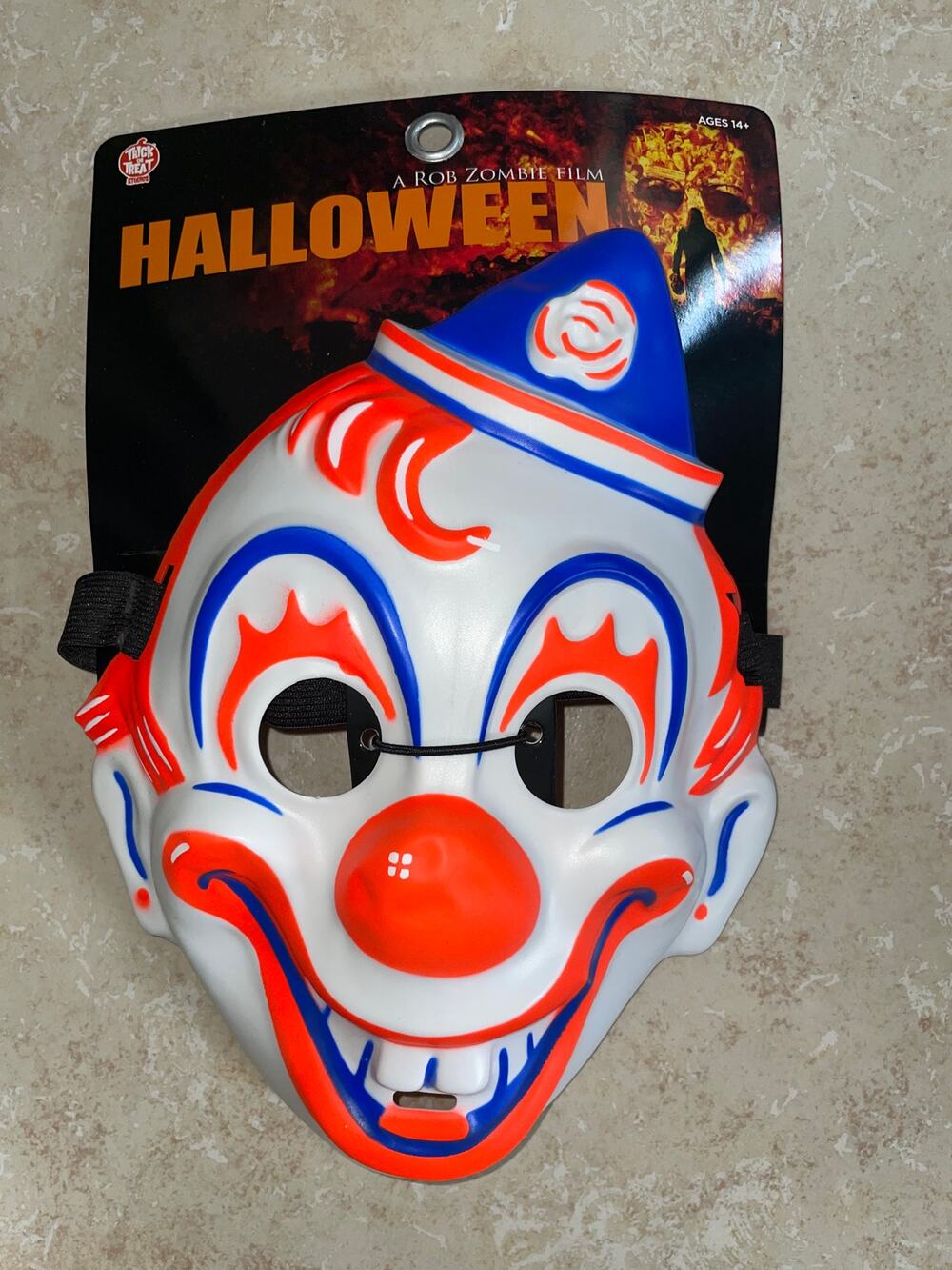 ADULT TOT 2007 HALLOWEEN YOUNG MICHAEL MYERS CLOWN MASK COSTUME NEW